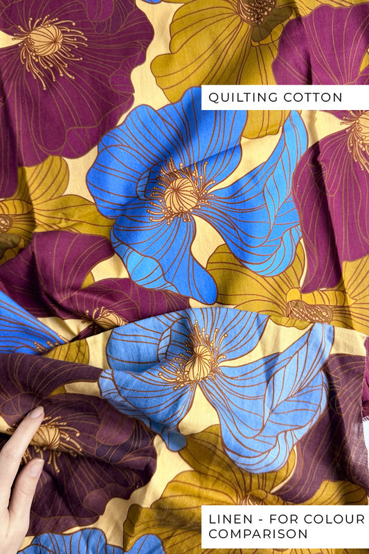 REMNANT 1M | Frannie Dusk | Quilting Cotton