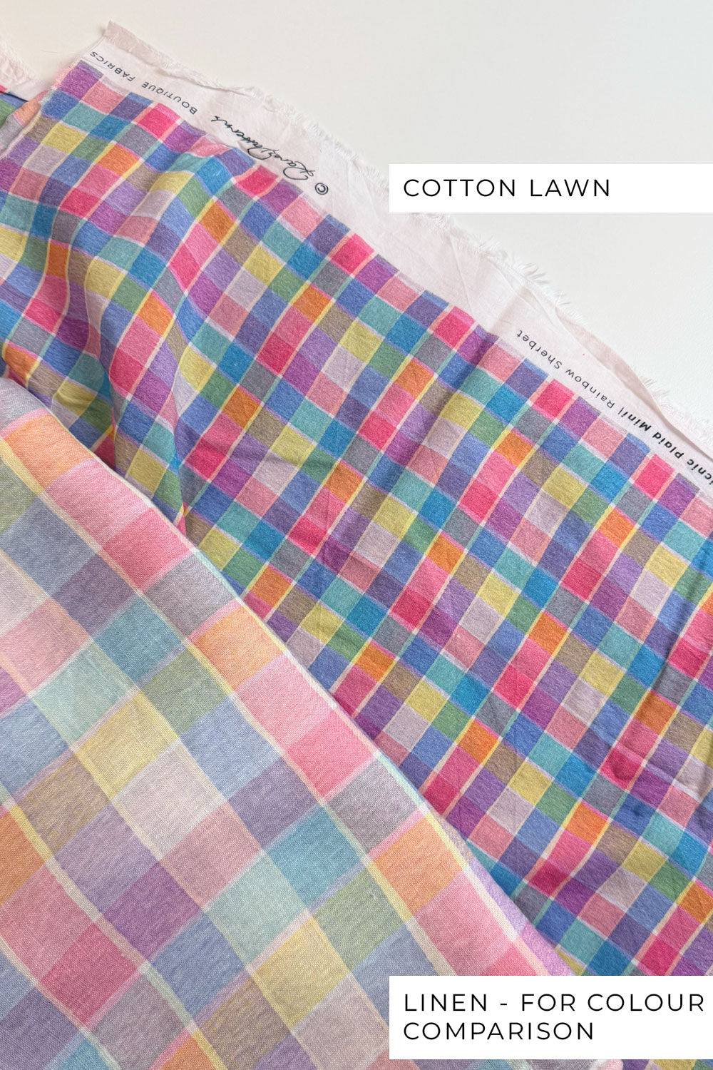 REMNANT 1M | Picnic Plaid Mini | Cotton Lawn