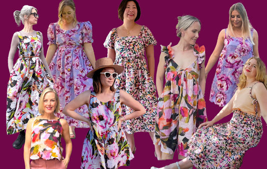 Spring Sewing Inspiration with the Carolyn Quan Collection