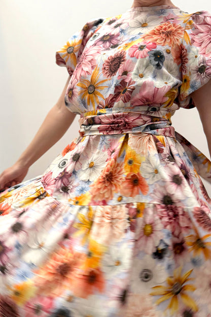 Blossom | Spring | 100% Linen fabric | Washed finish