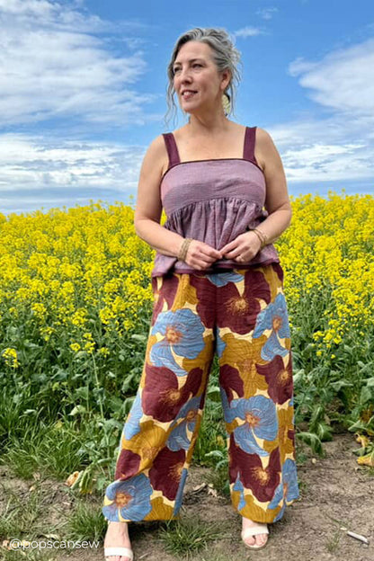 Frannie | Dusk | 100% Linen fabric | Washed finish