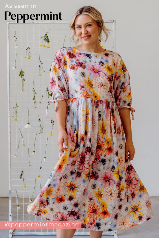 Blossom | Spring | 100% Linen fabric