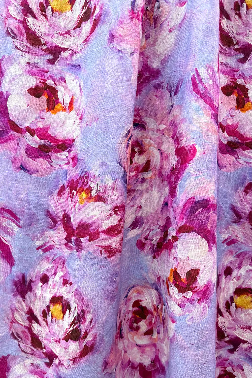 Carolyn Quan | Painterly Peonies | Linen
