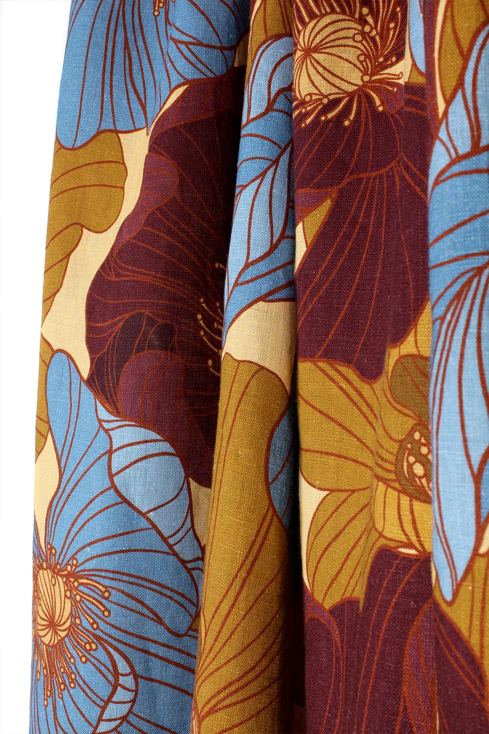 Frannie | Dusk | 100% Linen fabric | Washed finish