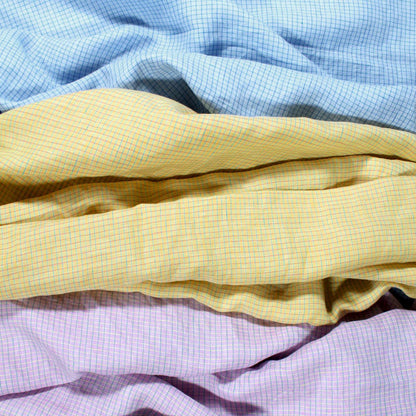 Patchwork Skyline Dress Linen Bundle
