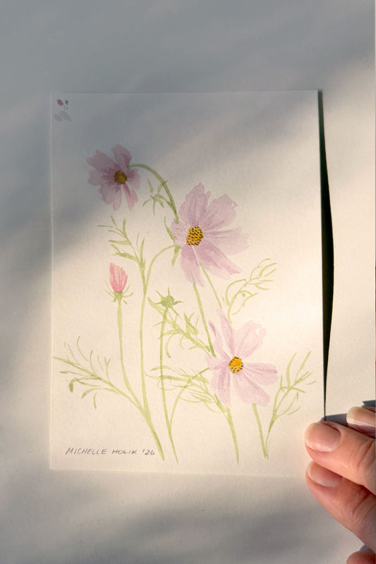Original Watercolour Floral #10