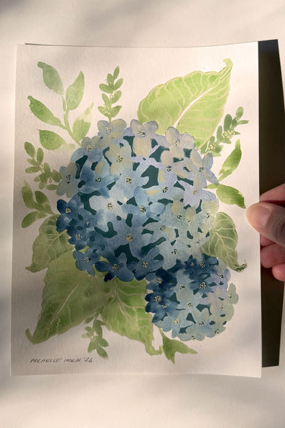 Original Watercolour Floral #13
