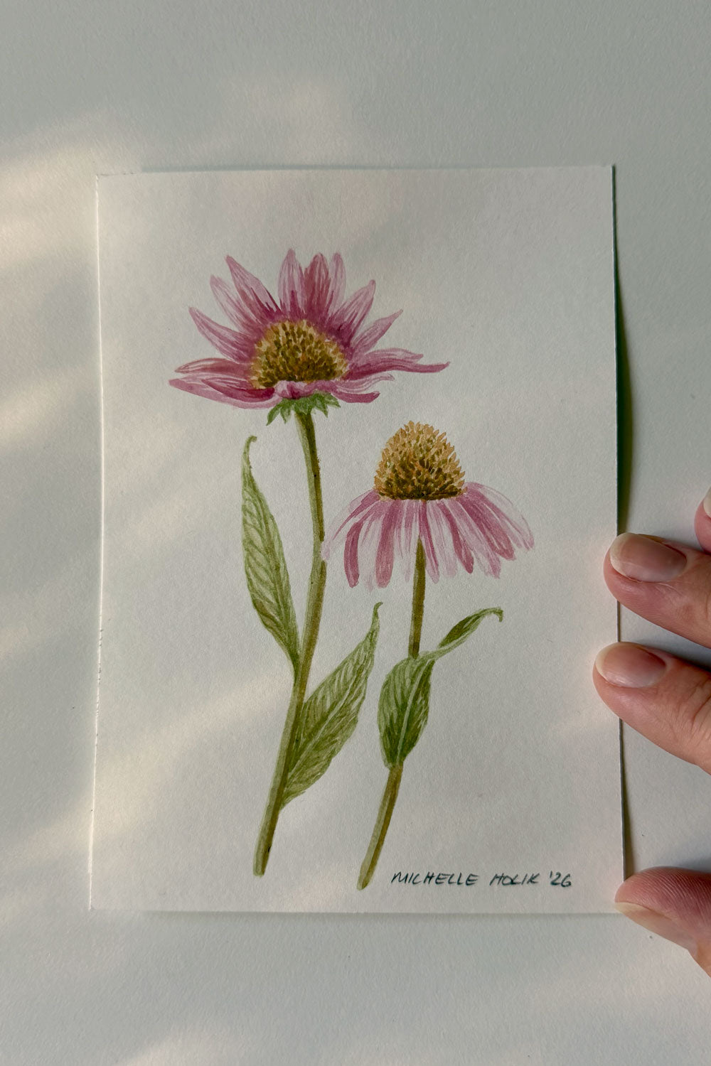 Original Watercolour Floral #6