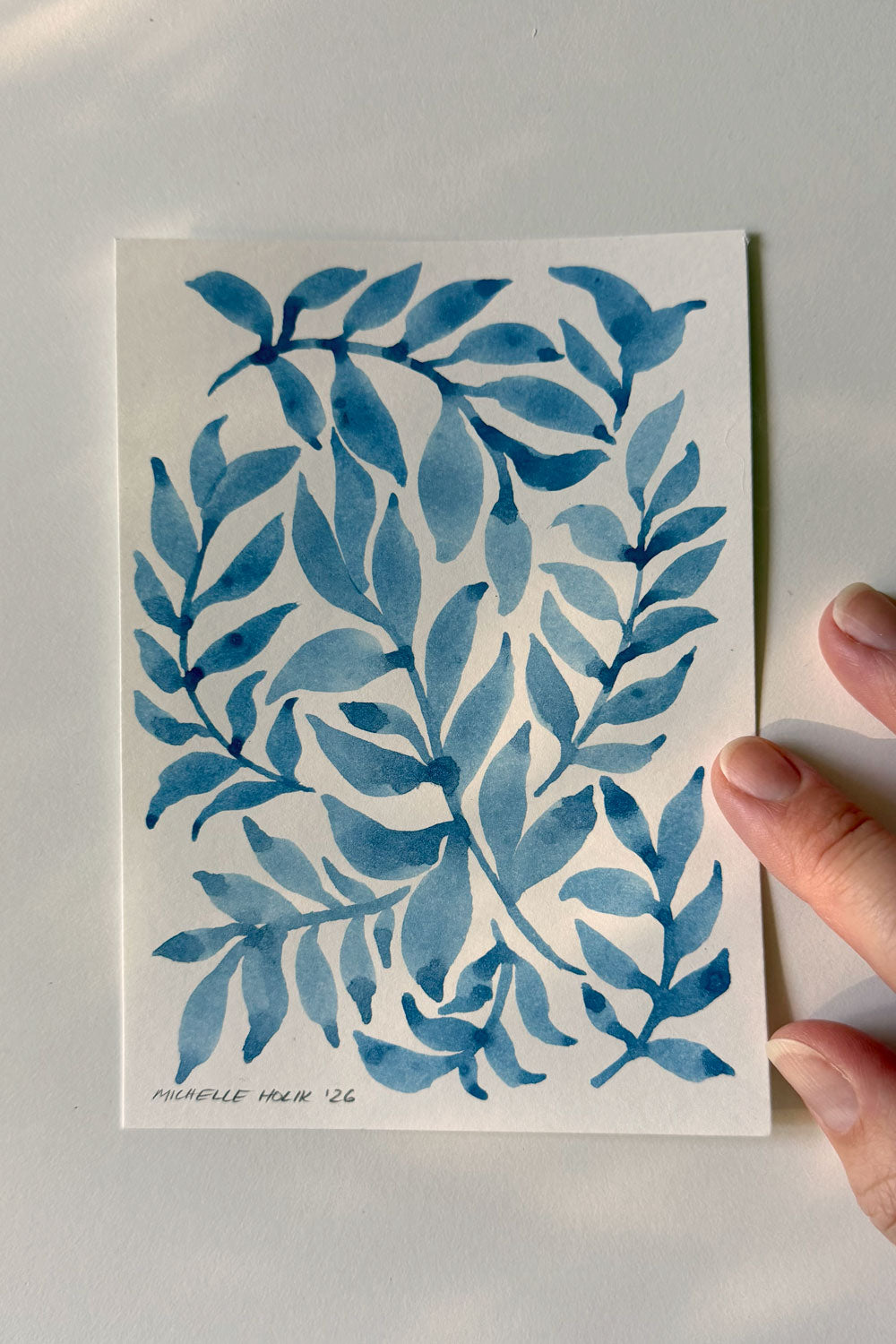 Original Watercolour Floral #7