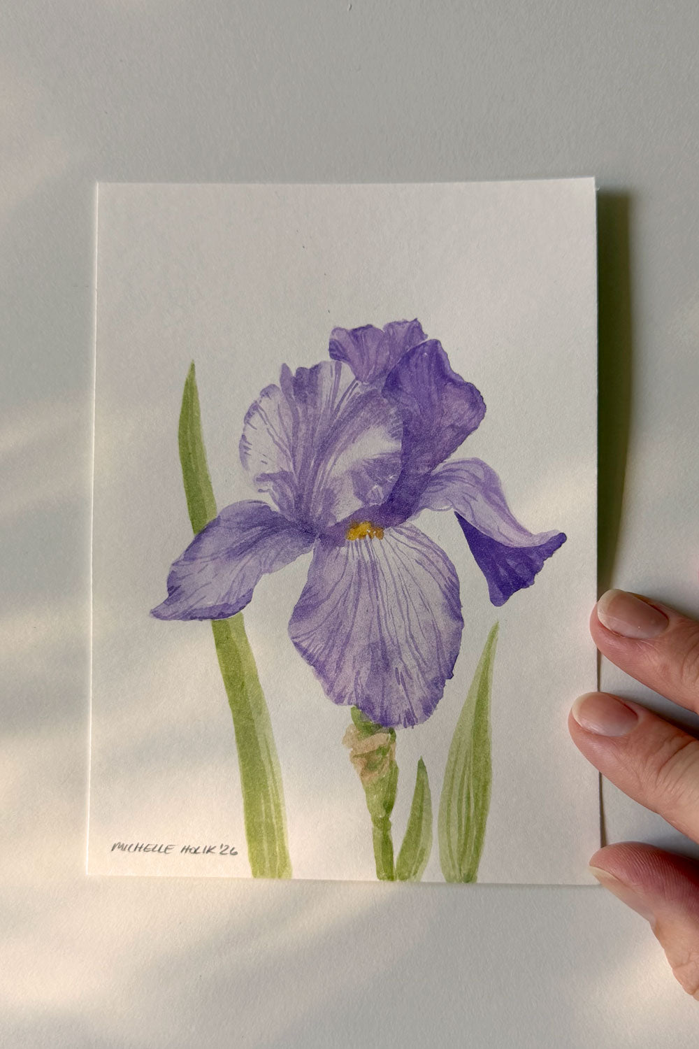 Original Watercolour Floral #8