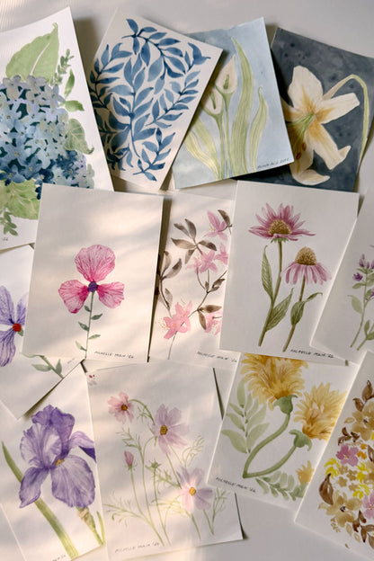 Original Watercolour Floral #2
