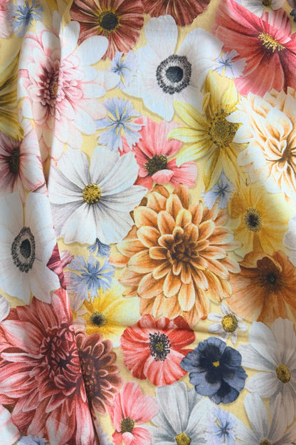 REMNANT 1M | Blossom Butter | Quilting Cotton