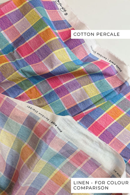 REMNANT 1M | Picnic Plaid | Cotton Percale