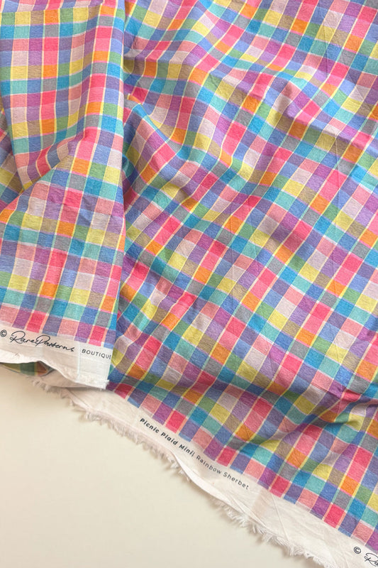 REMNANT 1M | Picnic Plaid Mini | Cotton Lawn