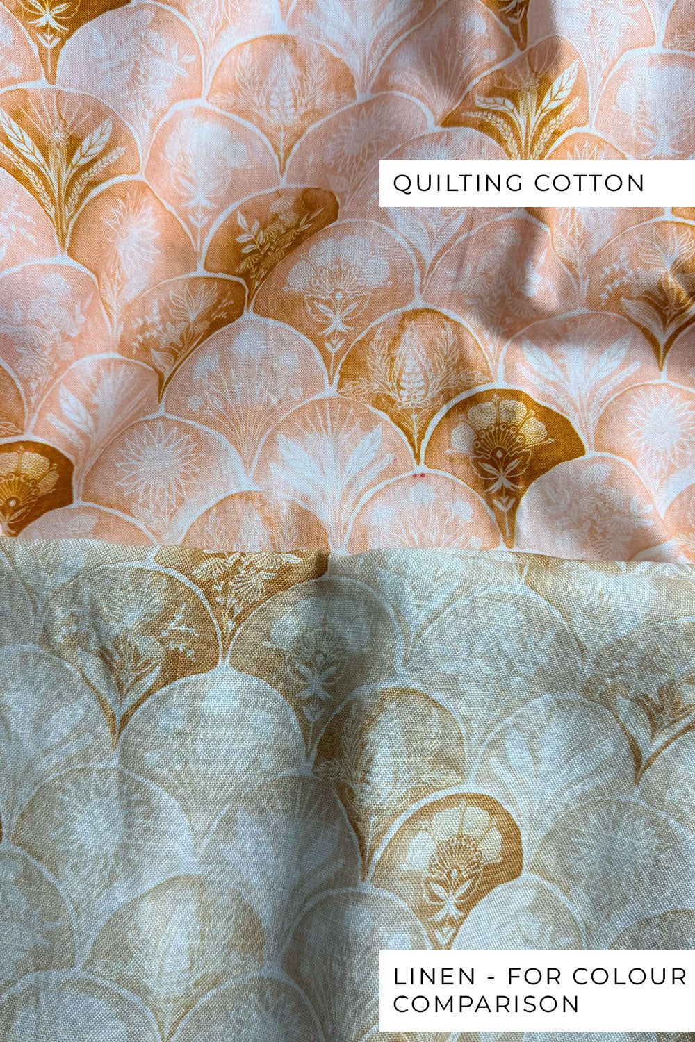 REMNANT 1M | Sora Shell Pink | Quilting Cotton